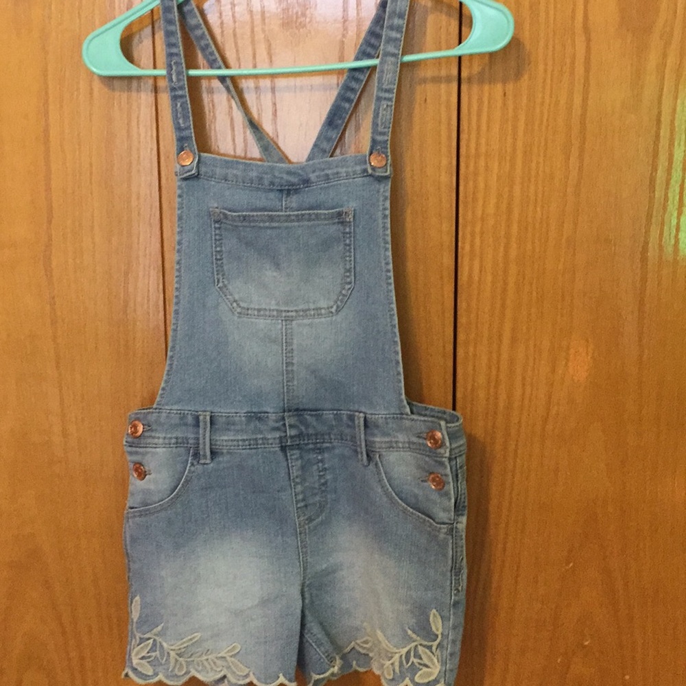 Girls overalls size L (12/14)
